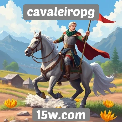 Exploração dos jogos disponíveis no site cavaleiropg
